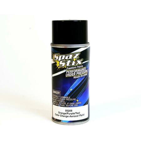 SPAZ STIX 3.5 oz Color Changing Paint - Orange, Purple, Teal Aerosol SZX05209